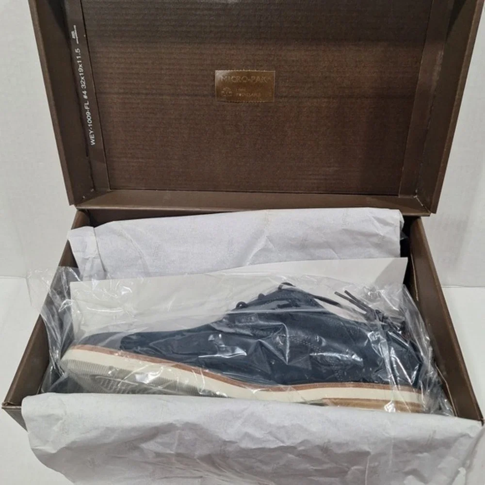 Florsheim HIGHLAND Plain Toe Oxford Men's Size 8.5 Color Navy Blue Suede New Box
